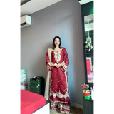 Trending Jimmy Choo With Heavy Embroidery Palazzo Sets