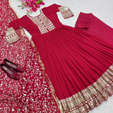 Heavy sequence Dupatta Designer Party Wear