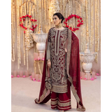 FESTIVE  Party Wear heavy embroidery suit