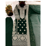 Punjabi Style Salwar Kameez Palazzo Set