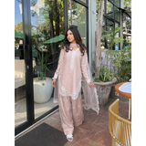 HK-1703 New Designer Collection In Roman Silk Top-Farshi Salwar