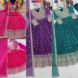 LeherIya Long Designer Wear