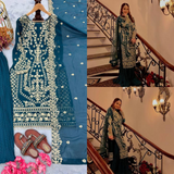 GLMZ-011 Đěsigner Party Wear Top Palazzo & Dupatta Set