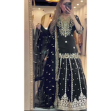 ND(5050) Heavy chinnon silk Top Lehenga Set