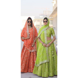 BS001 Designer BANARASI Silk Lehenga Special Collection
