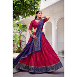LNB125- GAURI BANDHINI STYLE LEHENGA COLLECTION