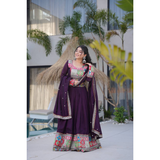 ZC Series- SRIVALI- Designer Party Lehenga Choli & Dupatta Set