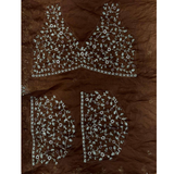 Heavy designer Saree with Sequins Blouse