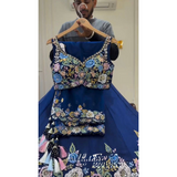 Heavy Embroidery Sequence Lehenga