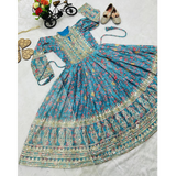 Kids Floral Gown sets