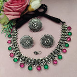 PREMIUM Oxidized stone choker sets