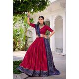 LNB125- GAURI BANDHINI STYLE LEHENGA COLLECTION