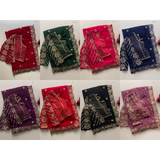 New Launching Bollywood BlockBuster Orignal Mirror Design Saree