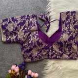 RUHI FASHION-PINKI20 Zari Work BLOUSE SIZE 38-40