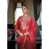 Madhubala Shimmer Embroidery Sharara Sets