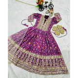Kids Floral Gown sets