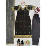 NEW DESIGNER WEDDING WEAR SEQUENCE WORK OUTFIT