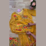 FLORAL PRINT Kurti Set