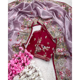 Designer Meera Jimmy Choo Sarees UNSTITCHED Blouse