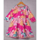 New Launcing Kids Floral Print Anarkali-Style Suit