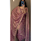 MF-490 Launching New Designer Party Wear Look Top ,Patiala Suit and Dupatta