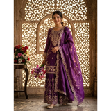 WW-1262 Launching New Design Trending Sharara Set