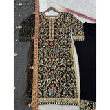 HK-191 Launching New Trending Collection Ready Made Long Kurti - Pant With Dupatta