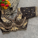 SABYASACHI NECK BRIDAL BLOUSE