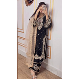 Trending Jimmy Choo With Heavy Embroidery Palazzo Sets