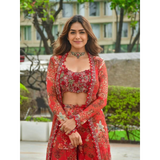 Launching New  Bollywood Indo Western Koti Palazzo & Blouse Collection