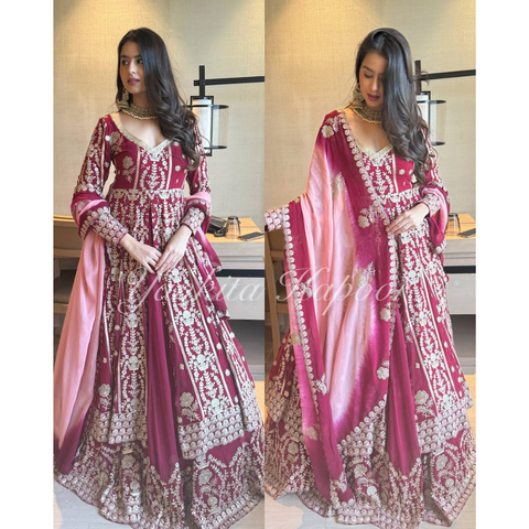 SR-1690 PAKISTANI STYLE LEHENGA SETS