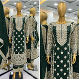 Punjabi Style Salwar Kameez Palazzo Set