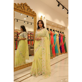 Belleza Sarees- Party Wear Soft Georgette Sarees