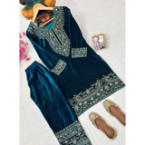 LC-1328 LAUNCHING NEW DESIGNER VELVET SUIT