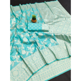 Soft Banarasi Silk Zari Work Saree