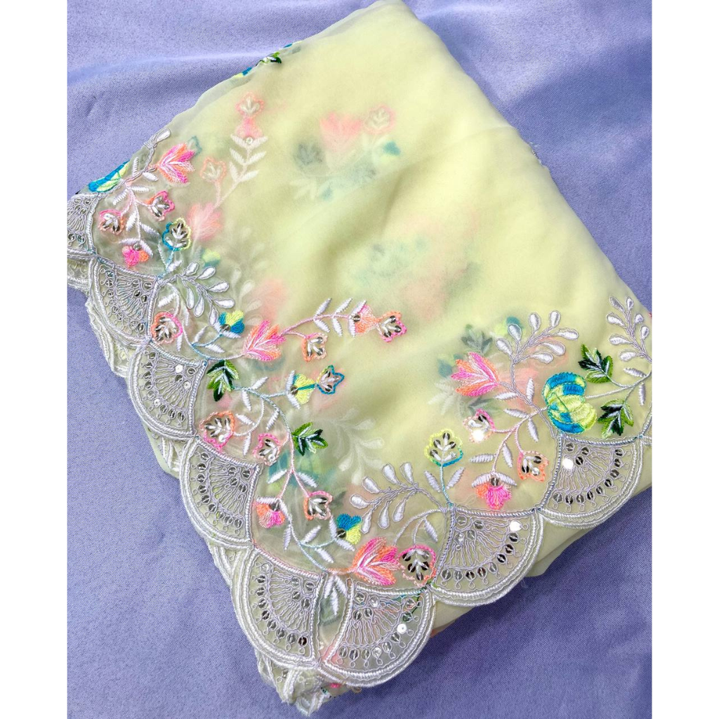 Belleza Sarees- Party Wear Soft Georgette Sarees