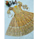 Kids Floral Gown sets