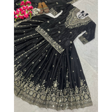 ND(5050) Heavy chinnon silk Top Lehenga Set