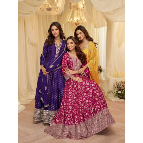 SAYURI  10230 AARADHANA Designer FULL LENGTH GOWN