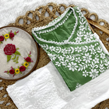 Angrakha Style Kurti  Palazzo set