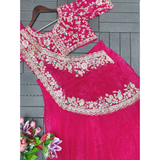 HB-191 New Launching Embroidery Work Lehenga Choli