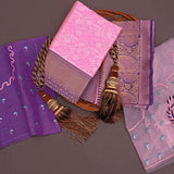 Silk Embossed Saree