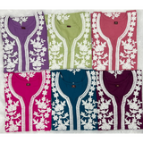 VAANYA- Heavy Embroidery Work Long Kurti with Palazzo