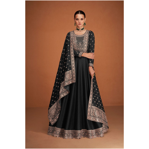 VEERA 9577-  Premium Silk With Embroidery Work