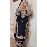 Trending Jimmy Choo With Heavy Embroidery Palazzo Sets