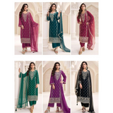 VINAY NAISA SUITS Designer Party Wears PLUS SIZE 46-48