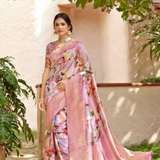 Varalaxmi Floral Silk Sarees