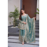 NEW ORGANAZA Designer Party Wear Look Collection