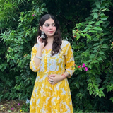 Chikankari Floral Printed Gharara Sets
