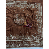 New Launch Zari Browny FENDY Silk Sarees